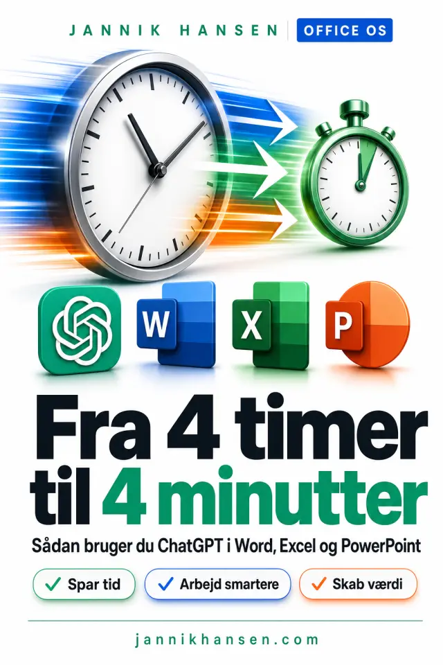 Fra 4 timer til 4 minutter