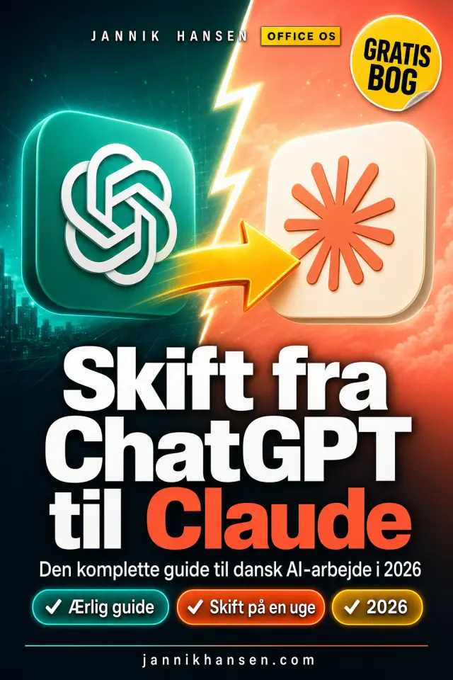 Skift fra ChatGPT til Claude